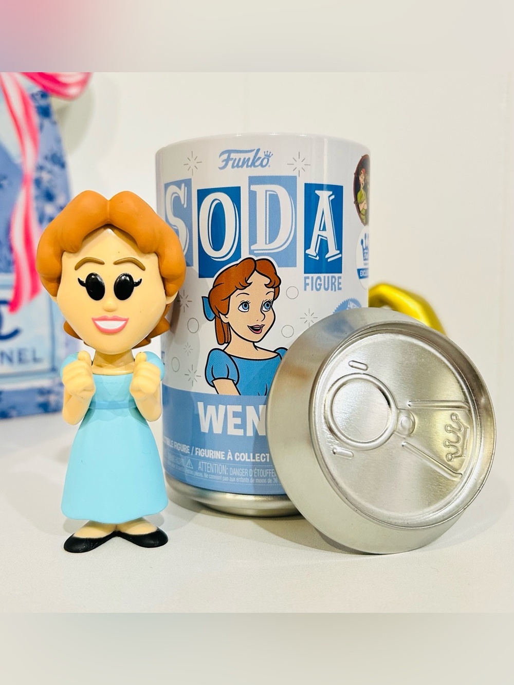 Funko Soda Wendy Vinyl Figure - Light Blue Dress with Orange Hair